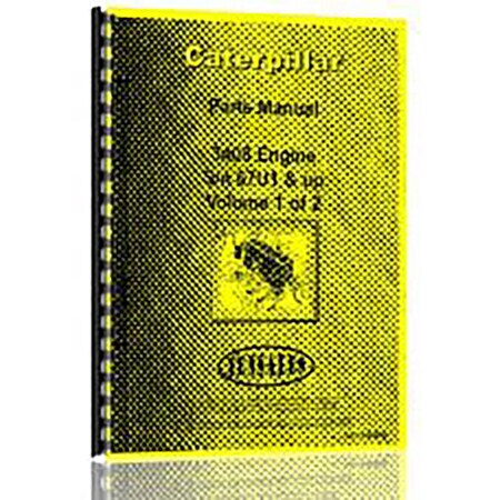 RAParts Fits Caterpillar 3408 Engine Parts Manual (New)
